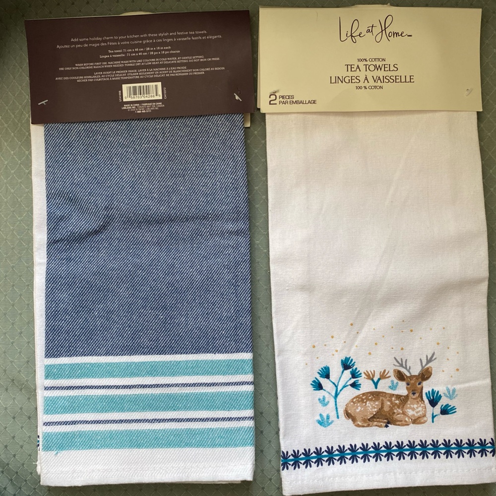 Life at Home tea towels